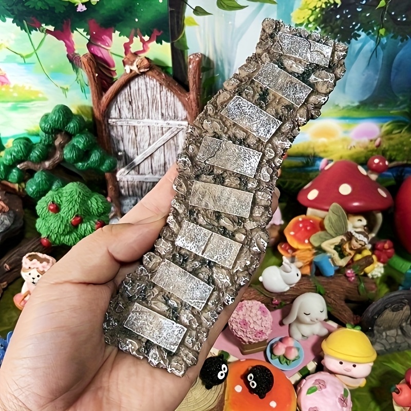 Resin Art Decor - 1 Buah Patung Jalur Batu Resin