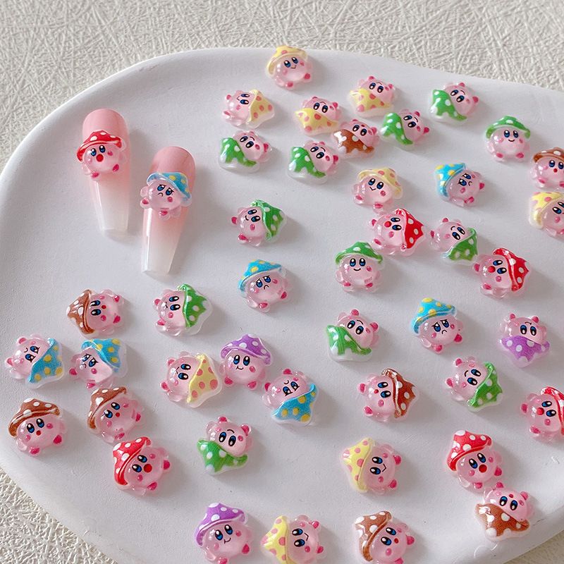 Resin Art Decor - 2/10/20 Buah Hiasan Kuku Kirby Resin