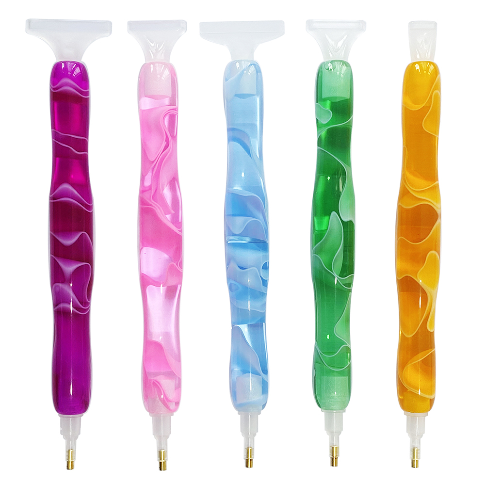 Resin Art Diy - Pena Lukis Berlian Resin Warna-warni dengan