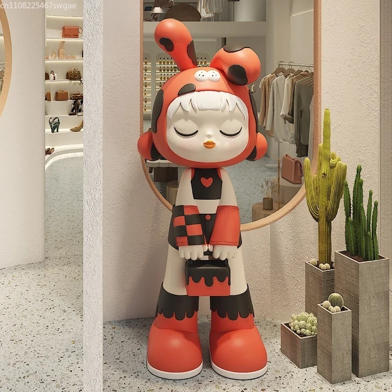Patung Gadis Kartun Artistik,  - Resin Art Decor ulasan dan harga
