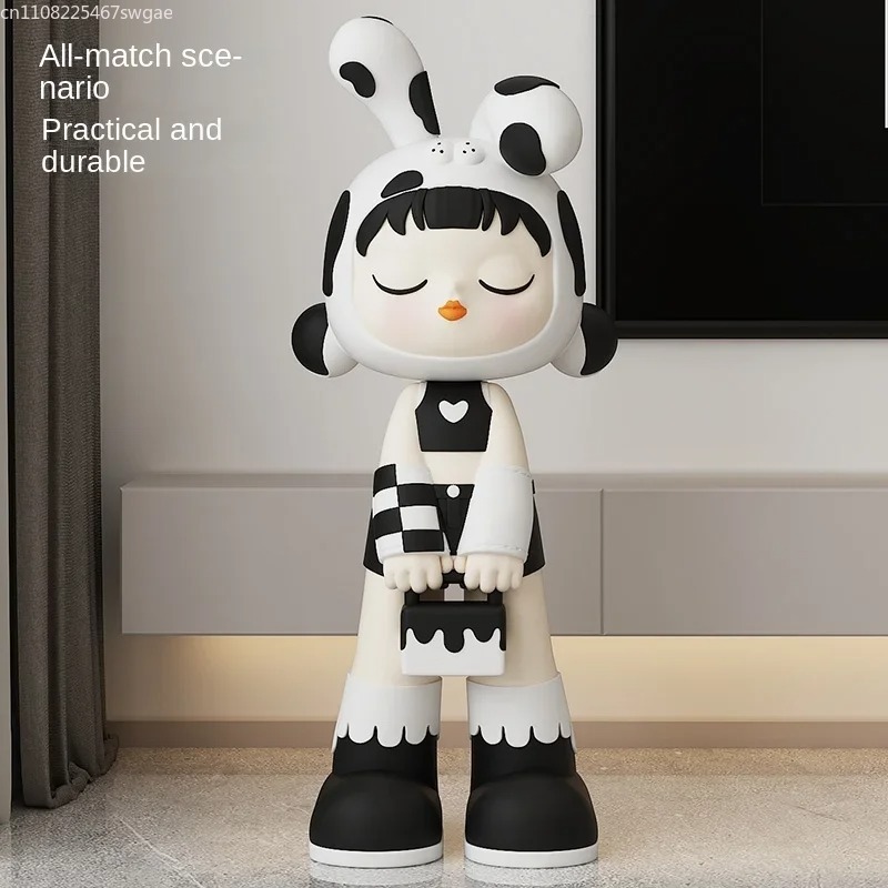 Patung Gadis Kartun Artistik,  - Resin Art Decor ulasan dan harga