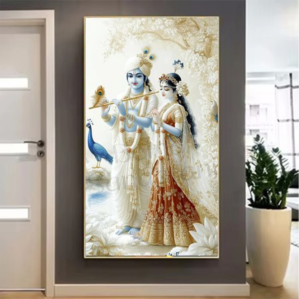 Lord India Radha Krishna Pasan - Resin Art Radha Krishna ulasan dan harga