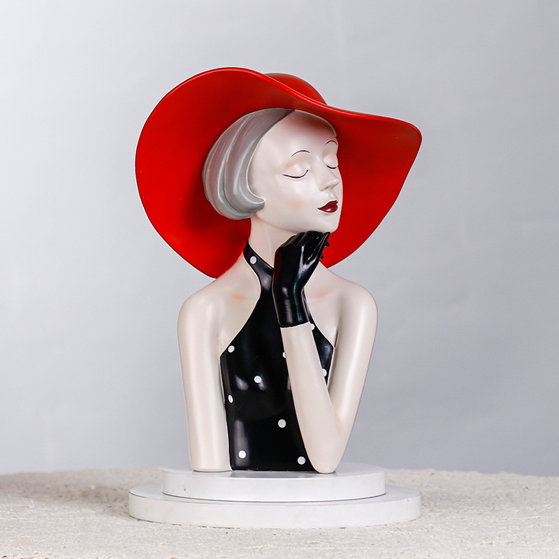Patung Gadis Gaya Instagram -  - Resin Art Instagram ulasan dan harga