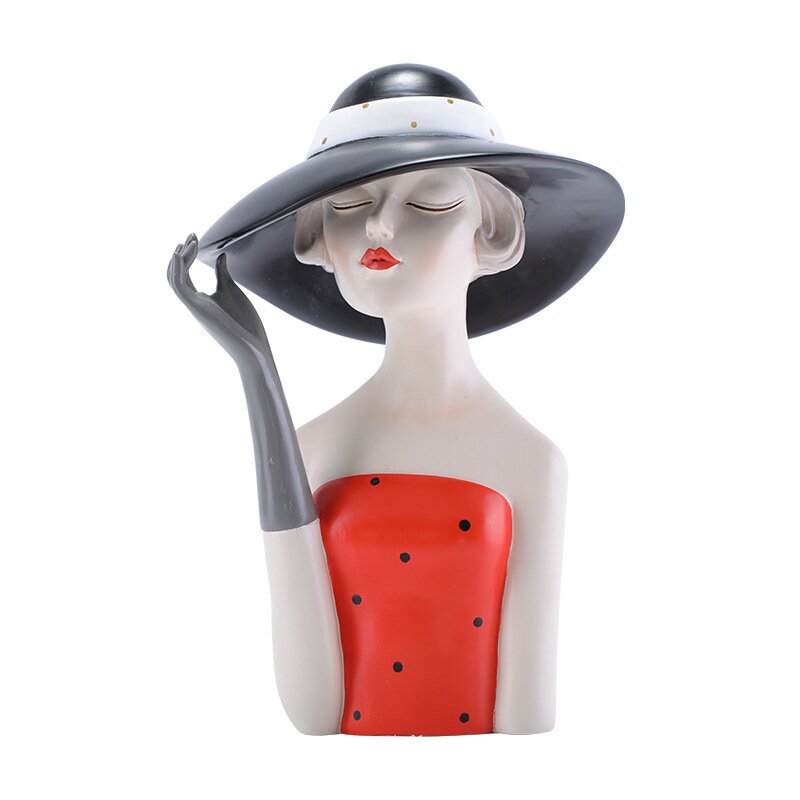 Patung Gadis Gaya Instagram -  - Resin Art Instagram ulasan dan harga