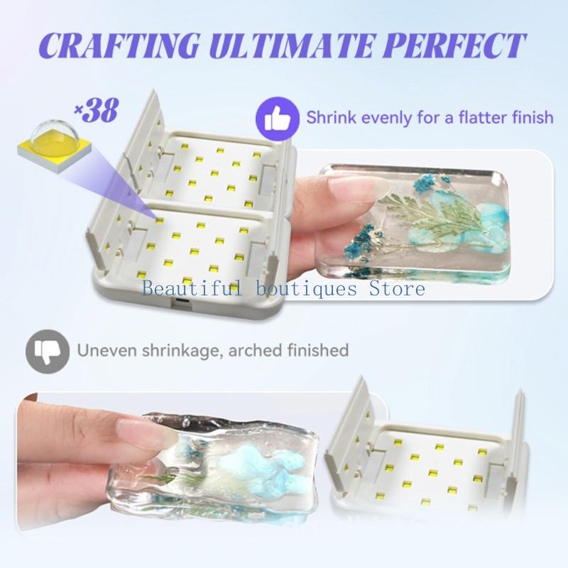 U4LF 360° Alat Pembuat Perhias - Resin Art Machine ulasan dan harga