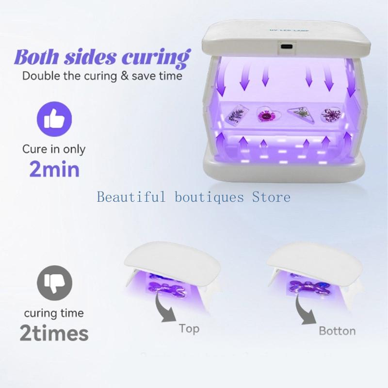 U4LF 360° Alat Pembuat Perhias - Resin Art Machine ulasan dan harga