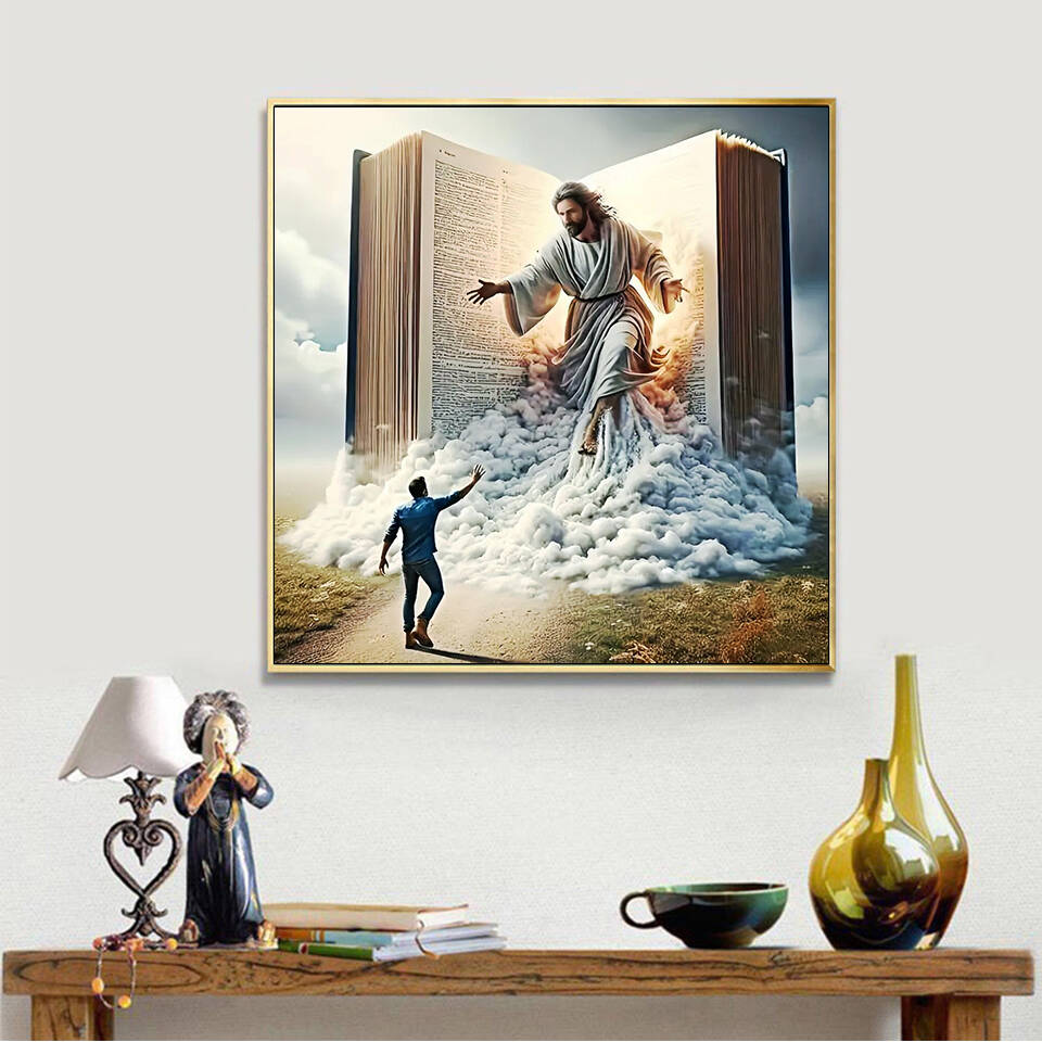 Evershine 5D DIY lukisan berli - Resin Art Wallpaper ulasan dan harga