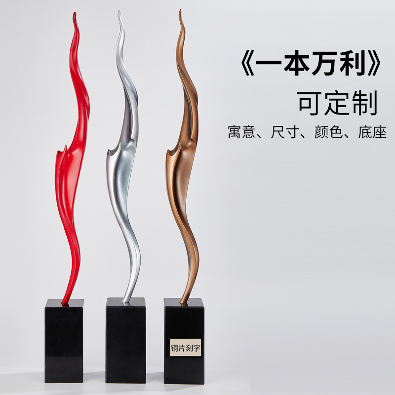 Patung seni abstrak ramping ve - Resin Art Meaning ulasan dan harga