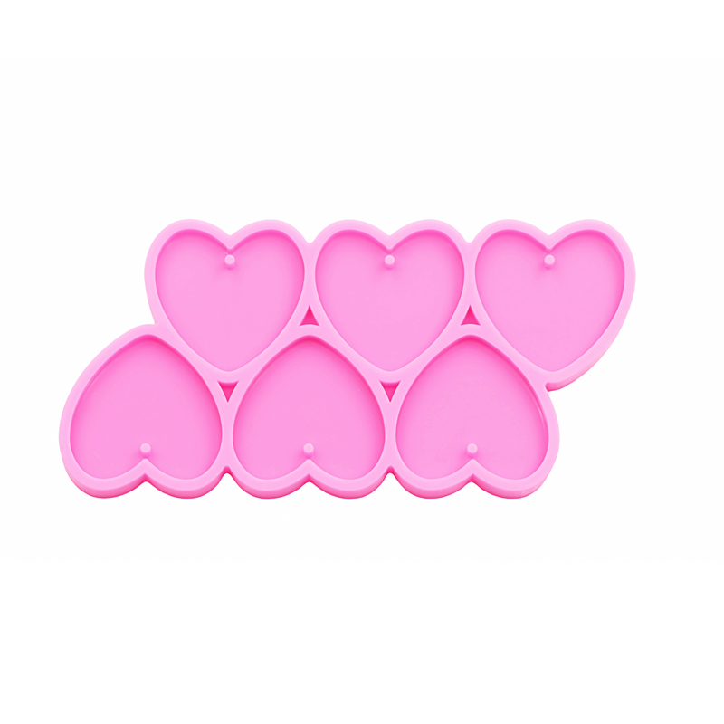 GJ-226 Shiny bentuk hati DIY E - Resin Art Work ulasan dan harga