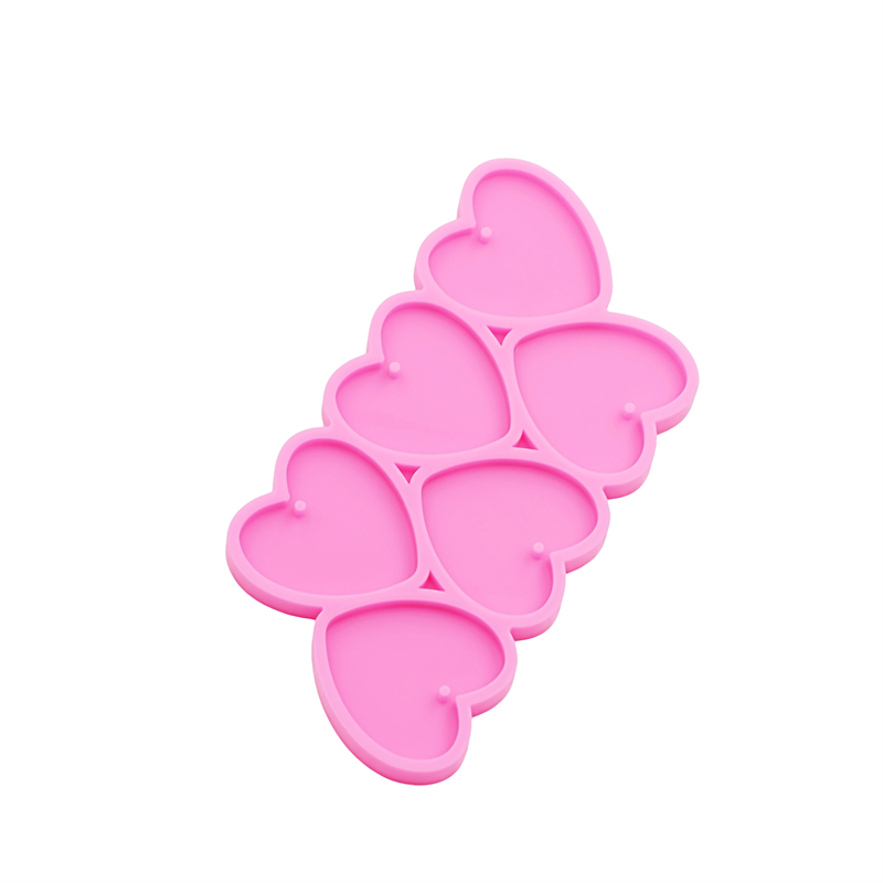 GJ-226 Shiny bentuk hati DIY E - Resin Art Work ulasan dan harga