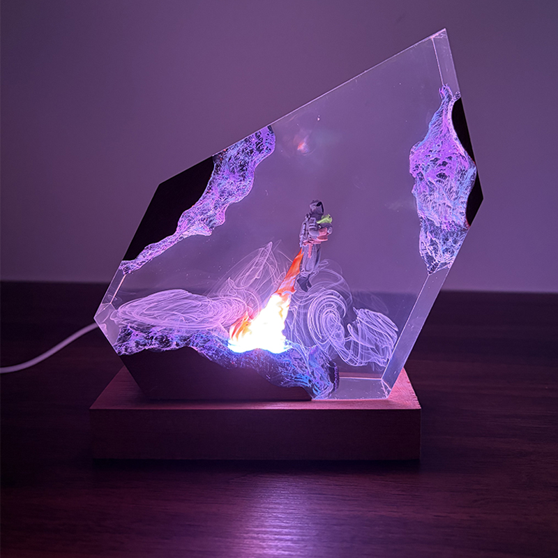 Lampu Meja Resin Figur Anime S - Resin Art Decor ulasan dan harga