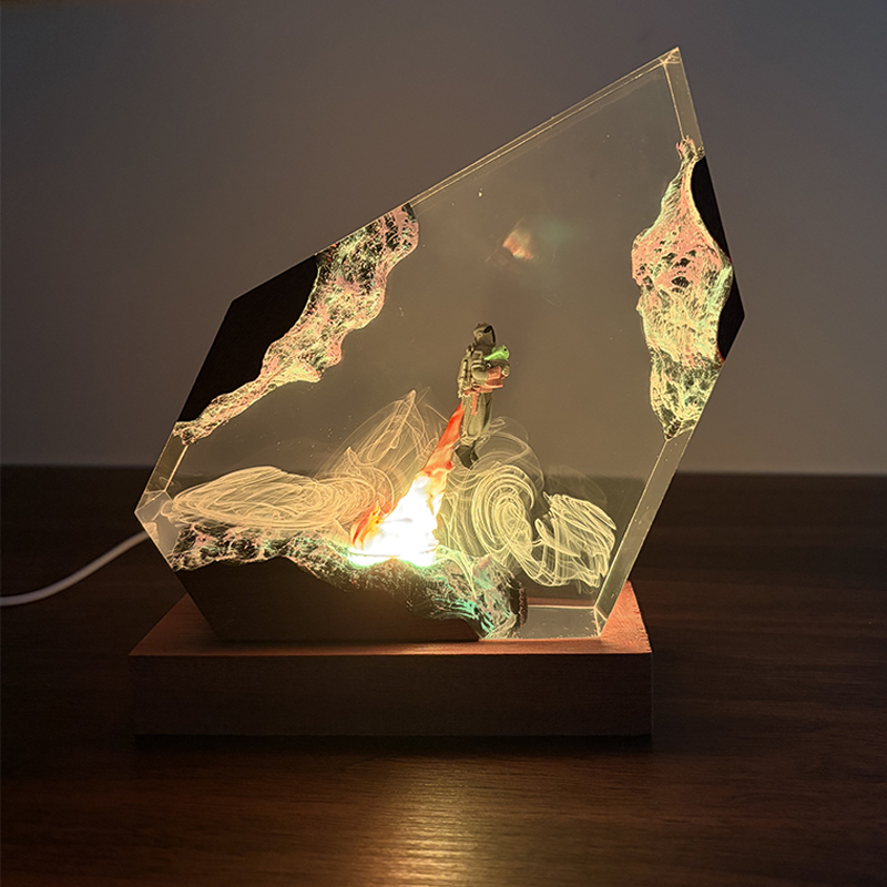 Lampu Meja Resin Figur Anime S - Resin Art Decor ulasan dan harga