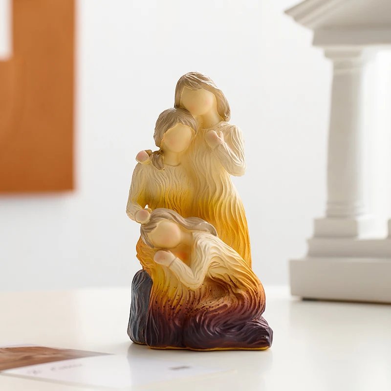 Ornamen seni karakter abstrak  - Resin Art Instagram ulasan dan harga