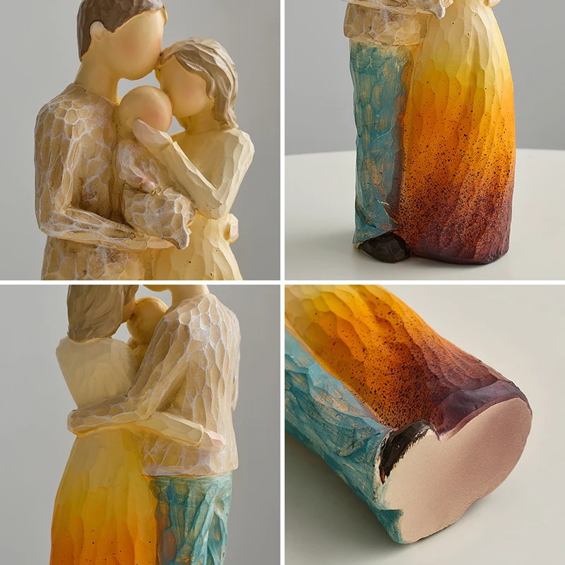 Ornamen seni karakter abstrak  - Resin Art Instagram ulasan dan harga