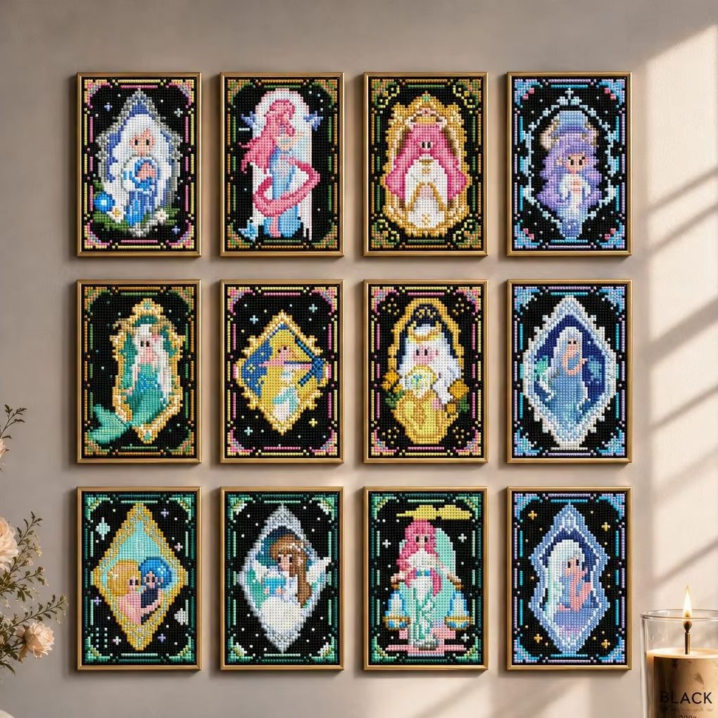 MINIGEM 5D DIY Diamond Paintin - Resin Art Work ulasan dan harga