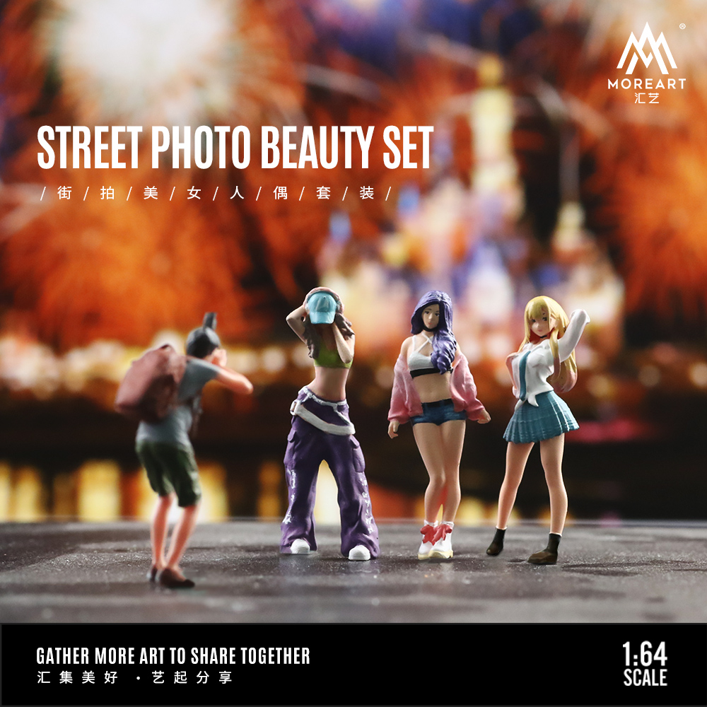 Set Figur Aksi More Art 1:64,  - Resin Art Decor ulasan dan harga